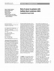 Research paper thumbnail of Risk of cancer in patients with Guillain-Barr� syndrome (GBS)