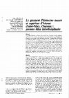 Research paper thumbnail of Le gisement Pléistocène moyen et supérieur d'Artenac (Saint-Mary, Charente) : premier bilan interdisciplinaire