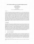 Research paper thumbnail of How do adults and children process referentially ambiguous pronouns? This work was partially supported by National Science Foundation grants BCS-4875168 and BCS-0042561 to the second author. We thank the Rutgers University Center for Cognitive Science for use of their eye-tracking facilities prov...