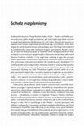 Research paper thumbnail of Marek Wilczyński – Schulz rozpleniony