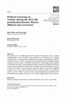 Research paper thumbnail of Political rumoring on Twitter during the 2012 US presidential election: Rumor diffusion and correction