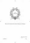 Research paper thumbnail of 2016 - C. Bohnert, D. Fortin et T.Rolland (éds.), Jean de La Fontaine et la Champagne / Rire avec La Fontaine