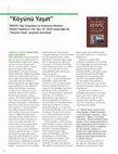 Research paper thumbnail of "Köyünü Yaşat Projesi" Yapı Dergisi Yapıda Ekoloji