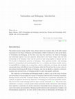 Research paper thumbnail of Nationalism and Belonging: Introduction