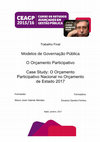 Research paper thumbnail of Trabalho Final CEAGP 2016 Marco Mendes Turma A1rev