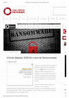 Research paper thumbnail of Crimes digitais: 2016 foi o ano do Ransomware