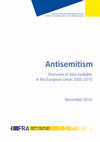 Research paper thumbnail of Antisemitism - Overview of data available in the European Union 2005-2015