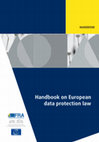 Research paper thumbnail of Handbook on European data protection law