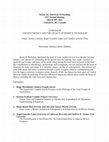 Research paper thumbnail of Society for American Archaeology 82nd Annual Meeting SYMPOSIUM “ANCIENT MEXICO AND THE LEGACY OF HENRY B. NICHOLSON”