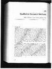 Research paper thumbnail of Qualitative Research Methods.pdf