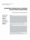 Research paper thumbnail of Desempenho internacional: um modelo multifacetado de mensuração