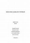 Research paper thumbnail of MADEN ARAMA ÇALIŞMALARI VE YÖNTEMLERİ