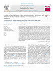 Research paper thumbnail of Friction and wear behavior of shot peened surfaces of 36CrNiMo4 and 36NiCrMo16 alloyed steels under dry and lubricated contact conditions