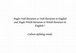 Research paper thumbnail of Welsh and Irish literature in English