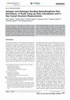 Research paper thumbnail of Halogen and Hydrogen Bonding Benzothiophene Diol Derivatives: A Study Using ab initio Calculations and X-Ray Crystal Structure Measurements