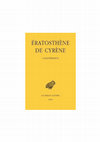 Research paper thumbnail of (With Arnaud Zucker) Eratosthène de Cyrène, Catastérismes. Introduction, édition critique, traduction et notes de Jordi Pàmias et Arnaud Zucker. Collection Budé-Les Belles Lettres, Paris (2013)