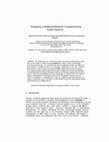 Research paper thumbnail of Designing Web-based Network Troubleshooting Expert Systems