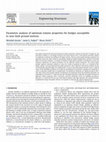 Research paper thumbnail of Parametric analysis of optimum isolator properties for bridges susceptible to near-fault ground motions