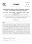 Research paper thumbnail of Rapid passage of a small-scale mantle heterogeneity through the melting regions of Kilauea and Mauna Loa Volcanoes