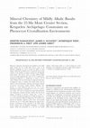 Research paper thumbnail of Mineral Chemistry of Mildly Alkalic Basalts from the 25 Ma Mont Crozier Section, Kerguelen Archipelago: Constraints on Phenocryst Crystallization Environments