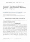 Research paper thumbnail of Evolution of Heterogeneous Lithospheric Mantle in a Plume Environment Beneath the Kerguelen Archipelago