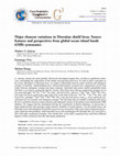 Research paper thumbnail of Major element variations in Hawaiian shield lavas: Source features and perspectives from global ocean island basalt (OIB) systematics