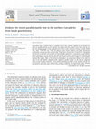 Research paper thumbnail of Evidence for trench-parallel mantle flow in the northern Cascade Arc from basalt geochemistry