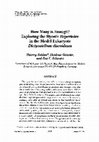 Research paper thumbnail of How many is enough? exploring the myosin repertoire in the model eukaryoteDictyostelium discoideum