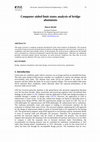 Research paper thumbnail of Computer-aided limit states analysis of bridge abutments