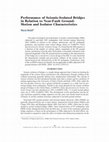 Research paper thumbnail of Performance of Seismic-Isolated Bridges in Relation to Near-Fault Ground-Motion and Isolator Characteristics