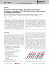 Research paper thumbnail of Manganese Tetraboride, MnB4: High‐Temperature Crystal Structure, p—n Transition, 55Mn NMR Spectroscopy, Solid Solutions, and Mechanical Properties