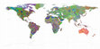 Research paper thumbnail of Map of phonological distances among the world’s languages