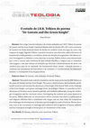 Research paper thumbnail of O estudo de J.R.R. Tolkien do poema “Sir Gawain and the Green Knight”