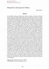 Research paper thumbnail of Mitopoética e Educação em Tolkien - Diego Klautau.pdf