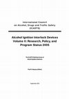 Research paper thumbnail of The use of alcohol ignition interlocks in Australia