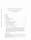 Research paper thumbnail of Limits of randomly grown graph sequences