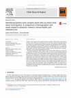 Research paper thumbnail of Identifying families with complex needs after an initial child abuse investigation: A comparison of demographics and needs related to domestic violence, mental health, and substance use