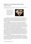 Research paper thumbnail of Posthumanism: A New Superman from Google and Facebook