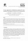 Research paper thumbnail of A new approach to shakedown analysis for non-standard elastoplastic material by the bipotential