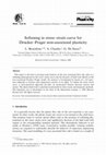 Research paper thumbnail of Softening in stress–strain curve for Drucker–Prager non-associated plasticity