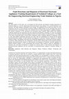 Research paper thumbnail of Fault Detections and Diagnosis of Electrical/ Electronic Appliances Training Requirement of Technical Colleges as a Tool for Empowering Electrical Engineering Trade Students in Nigeria