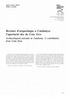 Research paper thumbnail of Gòmez-Bach, A. and Cruells, W., 2016: "Revistes d’arqueologia a Catalunya: l’aportació des de Cota Zero." Revista d'Arqueologia de Ponent 26, pp. 319-322.