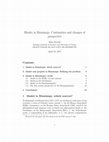 Research paper thumbnail of Bhakti in Rāmānuja: Continuities and changes of perspective