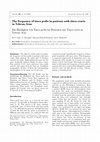 Research paper thumbnail of The frequency of tinea pedis in patients with tinea cruris in Tehran, Iran