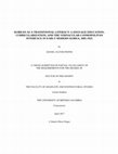 Research paper thumbnail of KOREAN AS A TRANSITIONAL LITERACY: LANGUAGE EDUCATION, CURRICULARIZATION, AND THE VERNACULAR-COSMOPOLITAN INTERFACE IN EARLY MODERN KOREA, 1895-1925