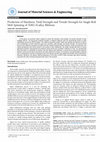 Research paper thumbnail of Prediction of Hardness, Yield Strength and Tensile Strength for Single Roll Melt Spinning of 5083 Al-alloy Ribbons