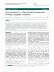 Research paper thumbnail of An examination of pharmaceutical systems in severely disrupted countries