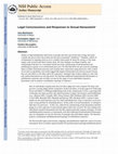 Research paper thumbnail of Legal Consciousness and Responses to Sexual Harassment