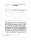 Research paper thumbnail of The production of French sounds by Ghanaians Youth bilinguals: The case of Ewe- English speakers