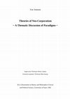 Research paper thumbnail of Theories of Neo-Corporatism ~ A Thematic Discussion of Paradigms